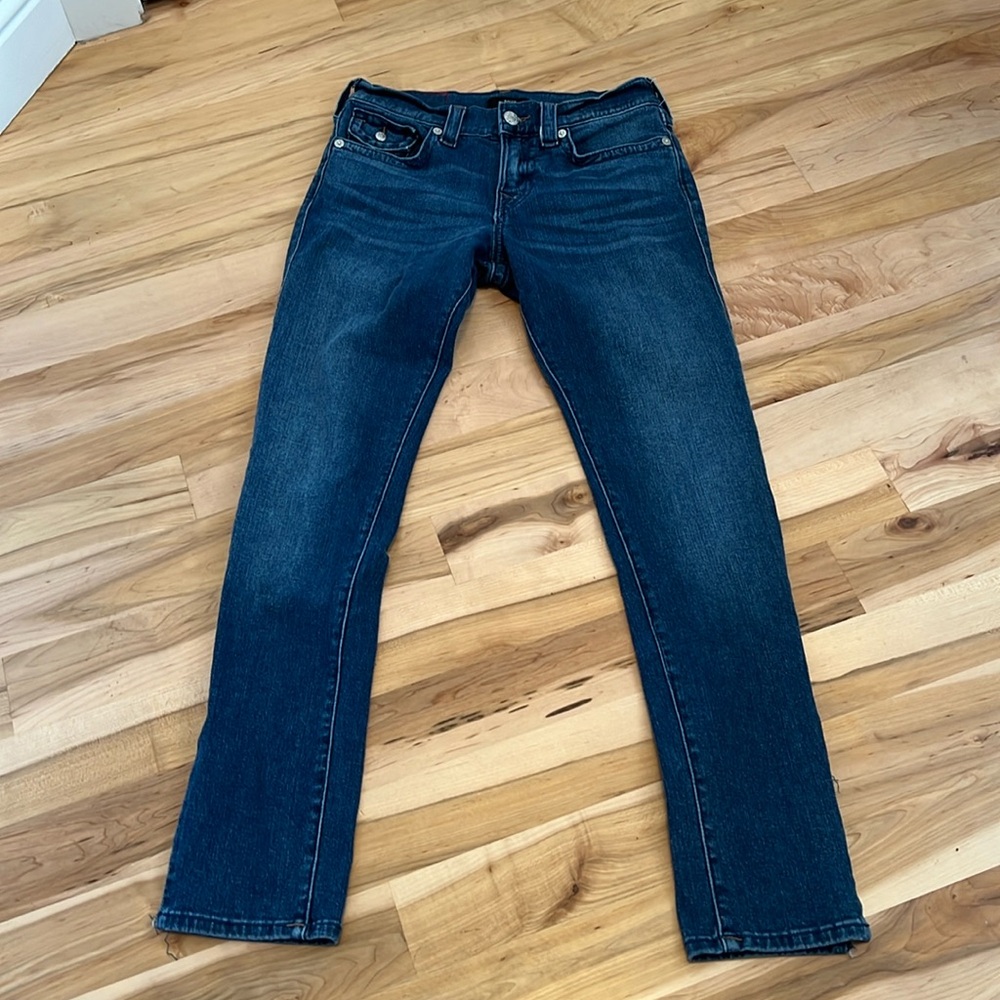 True Religion Rocco Relaxed Skinny Jeans Size 28